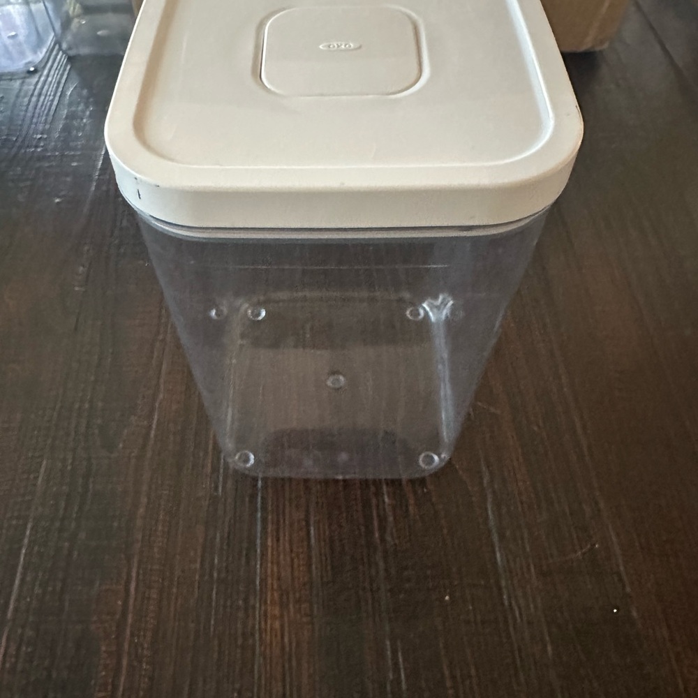 OXO Clear and White Airtight Storage Container